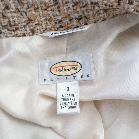 Talbots Women's Blazer Petite 8 - Picture 4 of 9